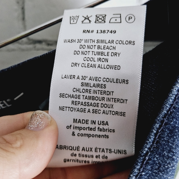 ETIENNE MARCEL | Military color block cropped ankle slim fit utility pants - Picture 11 of 12